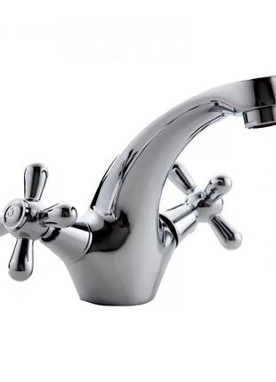 Змішувач для умивальника frap f1025, хром