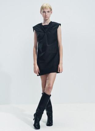 Короткое платье zw collection с узлом