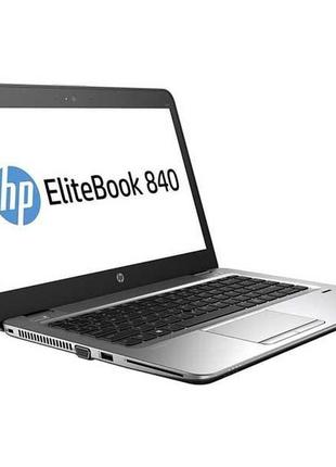 Б/в ноутбук для роботи та навчання hp probook 840 g3/матовий tn екран 14.0" дюймів/роздільна здатність