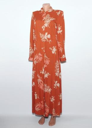 Платье на пуговицах с длинным рукавом lc waikiki6 фото