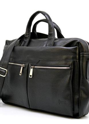 Сумка для ноутбука 15"-17" fa-7122-4lxl зі шкіри флотар бренд tarwa