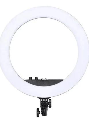 Кольцевая led лампа hq-18 (45см) (1 крепление) (сумка) salemarket