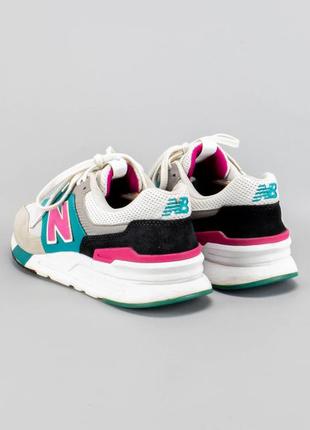 Стильные кроссовки в сетку new balance 997h4 фото