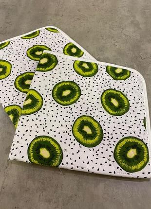 Многоразовая впитывающая пеленка для собак киви, белая