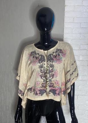 Оригинальная блуза блузка- кимоно qed london, m/l