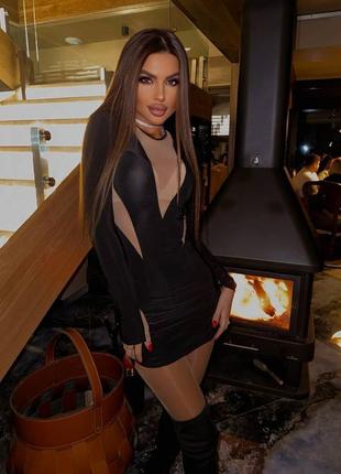 Платье в стиле mugler