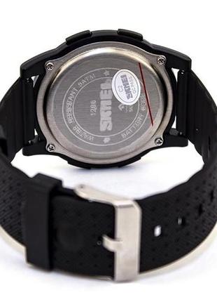 Часы наручные skmei 1206 оriginal (black - white, 1206bkwt) | наручные часы4 фото