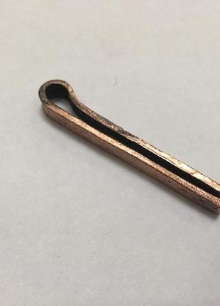 Мідний затискач для краватки