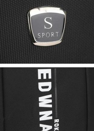 Спортивный рюкзак мужской водонепроницаемый черный 48*33*20см ebwnas 32 литра | 8812-3