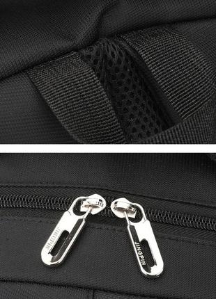 Спортивный рюкзак мужской водонепроницаемый черный 48*33*20см ebwnas 32 литра | 8812-3