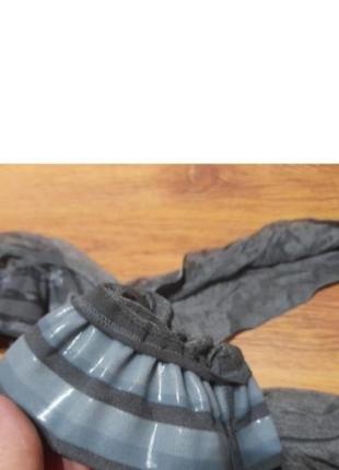 Панчохи. з силіконовим верхом . нбанс, фабричний брак, маленька дірка на одній панчосі