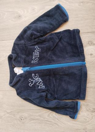 Кофта велюровая на хлопковой подкладке