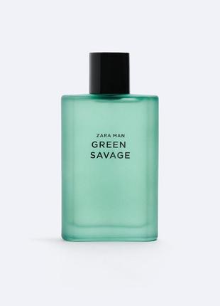 Туалетна вода zara green savage, 90 ml