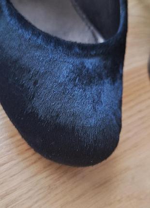 Туфлі з хутра paar hand made2 фото