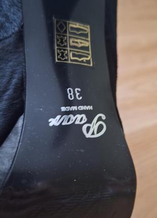 Туфлі з хутра paar hand made6 фото