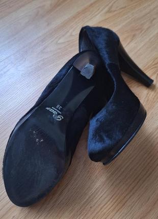 Туфлі з хутра paar hand made7 фото