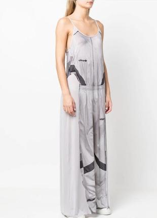 Сукня з малюнком адідас adidas довге 👗 плаття сарафан
