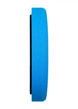 Губка для полірування на липучці duraflex блакитна (тверда) 150 мм х 25 мм (l611) k24 фото