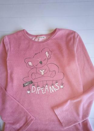 Реглан лонг пижама размер 134/140 на 9-10 лет