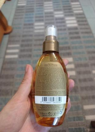 Масло для волосся ogx argan oil morocco
