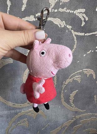 Маленька пеппа брелок peppa pig пеппа піг свинка пеппа оригінал