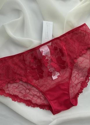 Трусики слипы с сеточки и вышивкой intimissimi р-р s
