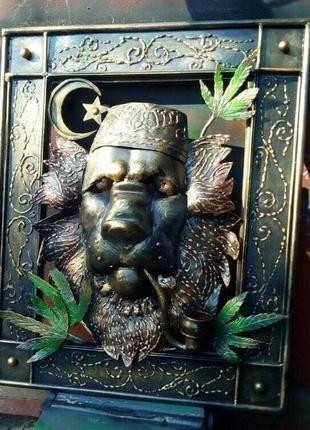 Настінний декор у вигляді лева