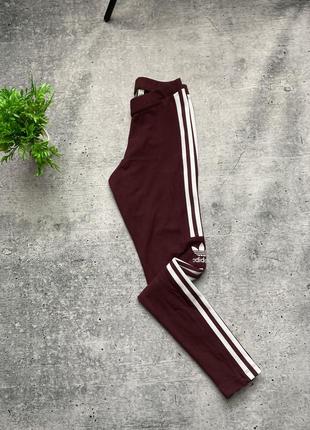 Женские лосины/леггинсы adidas originals 3-stripes trefoil leggings!