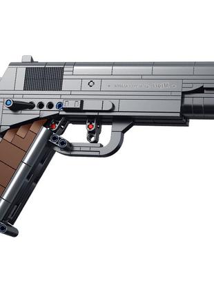 Конструктор оружие m1911 automatic pistol 333 деталей