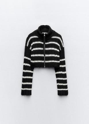 Укорочений кардиган zara