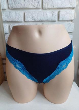 Хлопковые трусики стринг cotton (2 шт.) atlantic турция