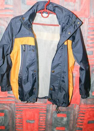 Дитяча куртка з капюшоном,дощовик,непромокайка rukka 116 р