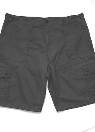 Якісні трекінгові щільні шорти карго чоловічі / котонові / стан ідеальний