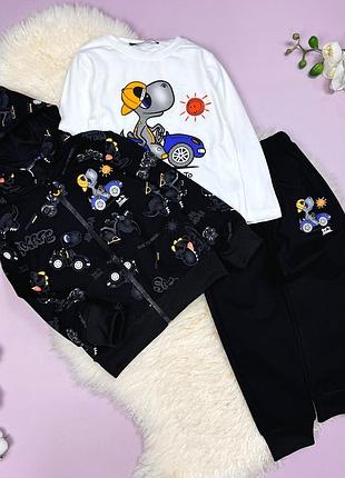 Костюм спортивний дитячий для хлопчика з регланом