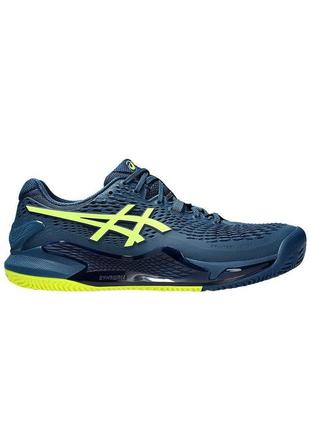 Чоловічі кросівки asics gel-resolution 9 clay синій 45 (1041a375-404 45)