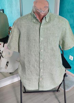Рубашка лен sevensings