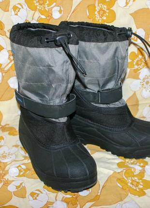 Зимові чоботи снігово-бузкові columbia water proof vietnam
