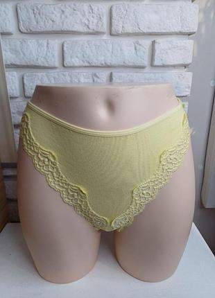Хлопковые трусики стринг cotton  atlantic турция
