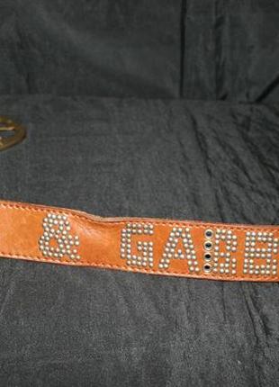 Оригінальний жіночий ремінь dolce & gabbana italy