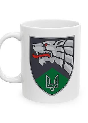 Чашка з шевроном "командування сил спеціальних операцій"