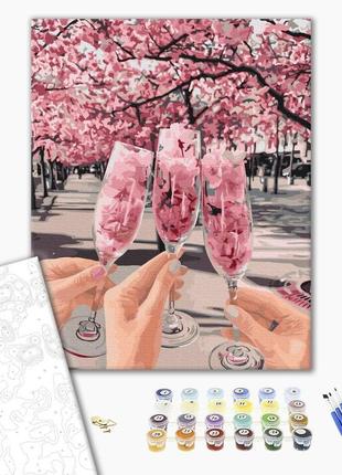 Картина за номерами "весна в келихах © оксана воробій", "bs53036"