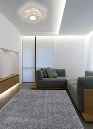 Килим з довгим ворсом dakaria karat fantasy run 12500/16 1.00x1.60 м сірий