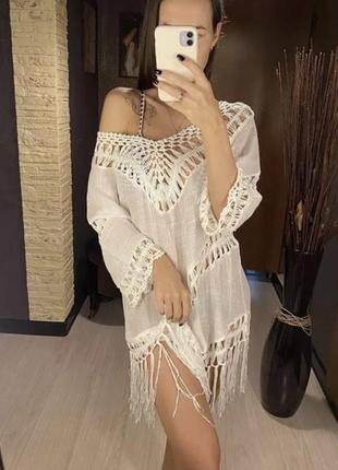 Туніка ажурна пляжна