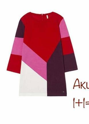 Платье united colors of benetton разноцветное zara h&m