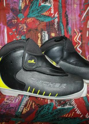 Лижні бігові черевики fischer sl comfort,38 р