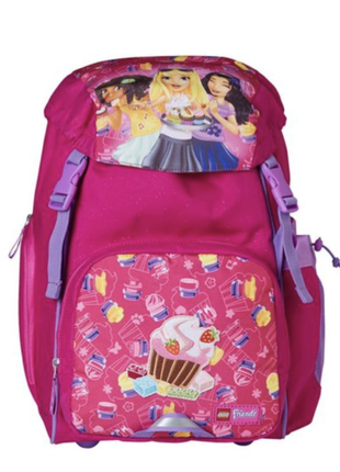 Рюкзак lego friends cupcake для девочки 1-4 класс оригинал