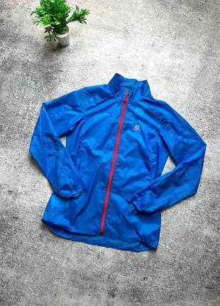 Женская куртка/ ветровка salomon nylon packable jacket!