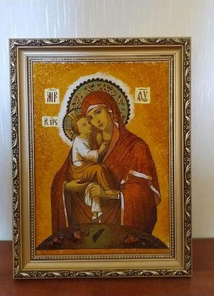 Ікона бурштинова
