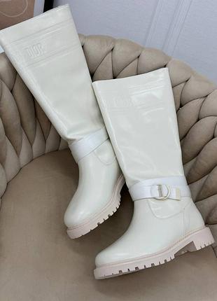 Высокие сапоги люкс 🔥sale🔥зимние