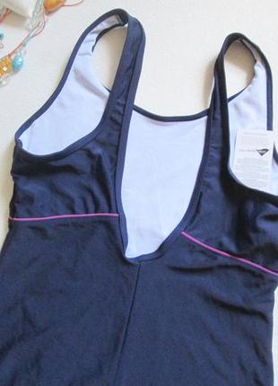 Шикарный слитный спортивный купальник с контрастной строчкой slazenger 🌺🌴🌺